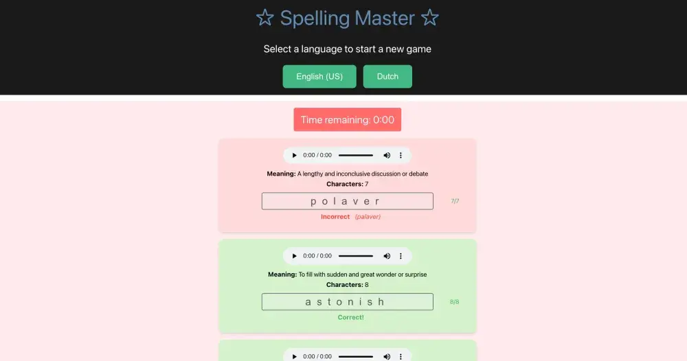How I built a spelling game with AWS Serverless and GenAI